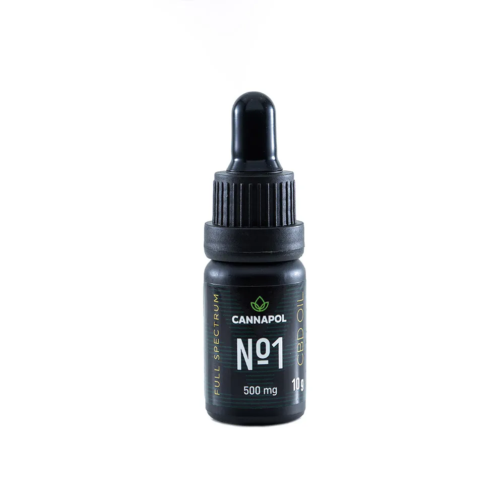 Ulei canabis CBD Cannapol No.1 5%, 10g