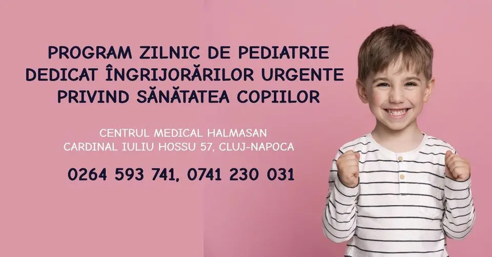 Urgențe pediatrie la Halmasan Cluj-Napoca fără perioada îndelungată în sala de așteptare
